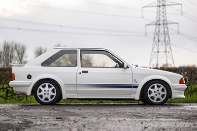 Lot 50 - 1985 Ford Escort RS Turbo