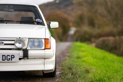 Lot 50 - 1985 Ford Escort RS Turbo