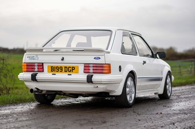 Lot 50 - 1985 Ford Escort RS Turbo