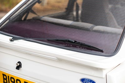 Lot 50 - 1985 Ford Escort RS Turbo