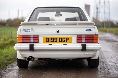 Lot 50 - 1985 Ford Escort RS Turbo