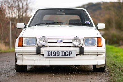 Lot 50 - 1985 Ford Escort RS Turbo