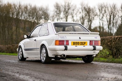 Lot 50 - 1985 Ford Escort RS Turbo
