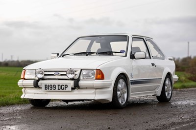 Lot 50 - 1985 Ford Escort RS Turbo
