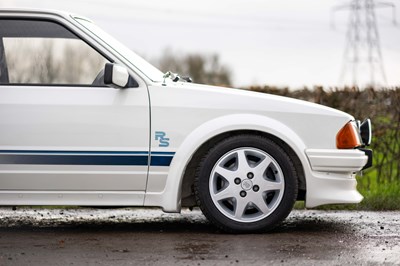 Lot 50 - 1985 Ford Escort RS Turbo