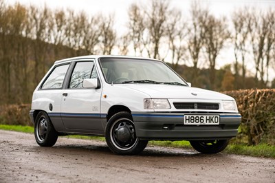 Lot 62 - 1991 Vauxhall Nova SR