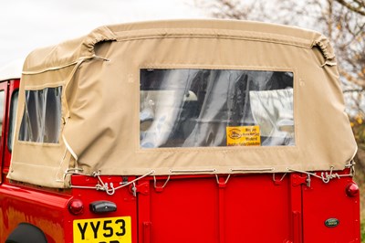 Lot 87 - 2003 Land Rover Defender 90 TD5