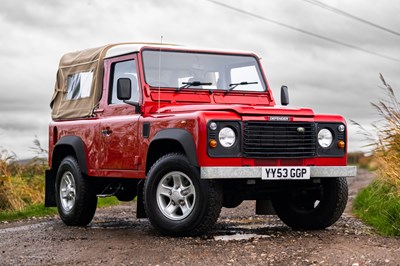 Lot 87 - 2003 Land Rover Defender 90 TD5