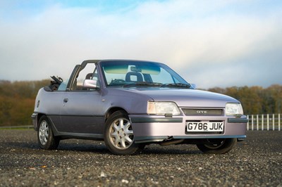 Lot 101 - 1990 Astra GTE Cabriolet