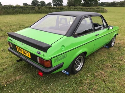 Lot 118 - 1979 Ford Escort RS2000