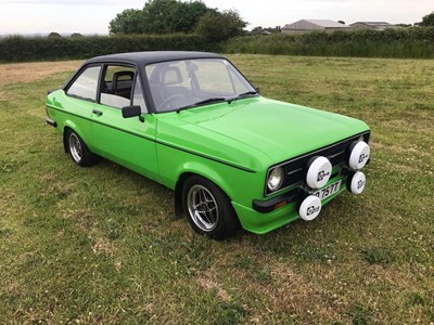 Lot 118 - 1979 Ford Escort RS2000