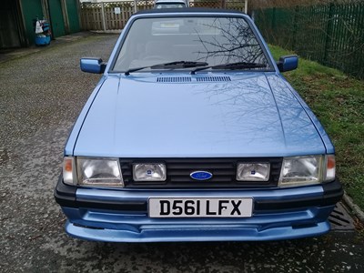 Lot 137 - 1985 Ford Escort 1.6 Cabriolet