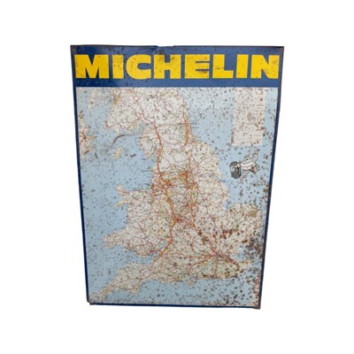 Lot 26 - Michelin Map Tin Sign