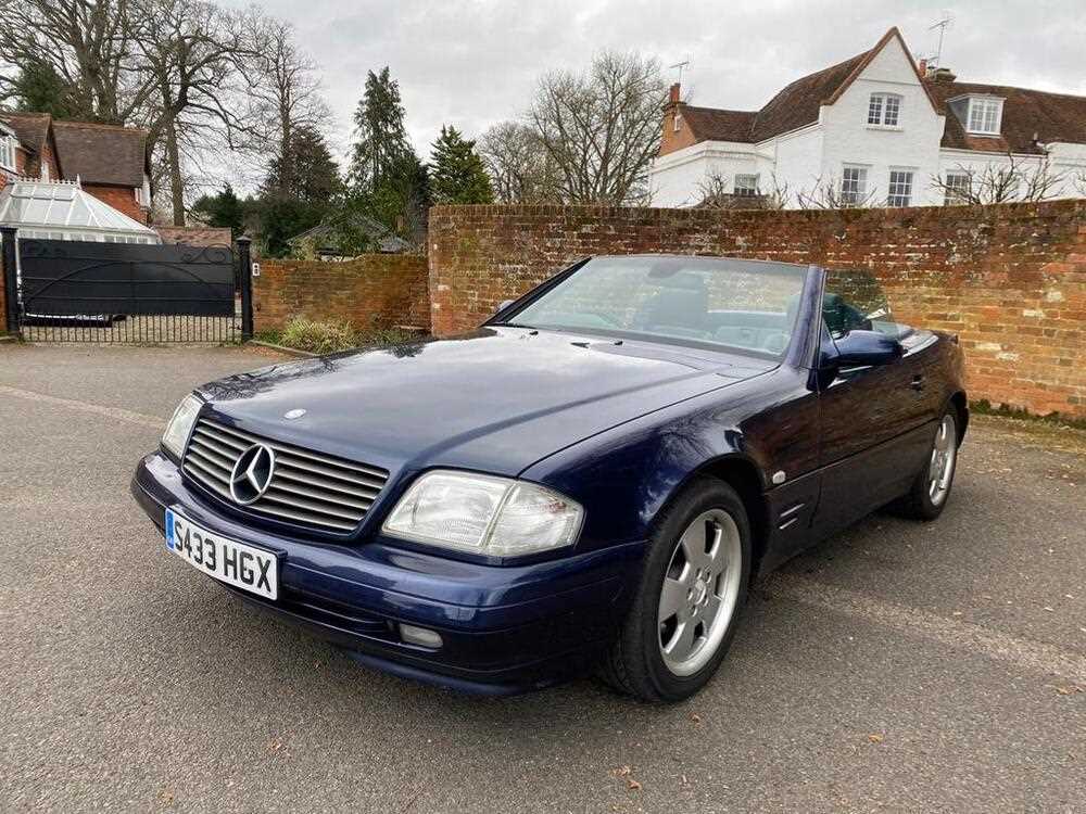 Lot 53 1999 Mercedes Benz Sl 320 Lot 53 1999 Mercedes Benz Sl 320