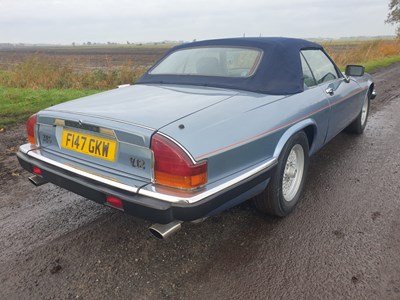 Lot 134 - 1989 Jaguar XJ-S V12 Convertible