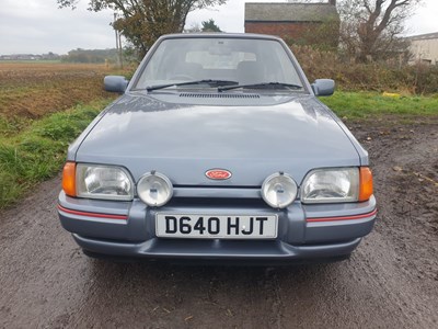 Lot 137 - 1987 Ford Escort XR3i Cabriolet