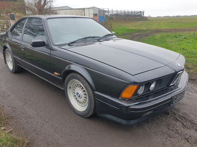 Lot 139 - 1989 BMW 635CSi Auto