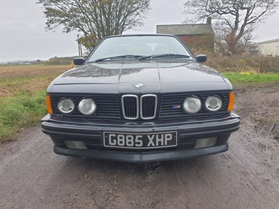 Lot 139 - 1989 BMW 635CSi Auto