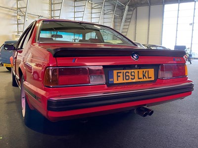 Lot 59 - 1989 BMW 635 CSi Manual