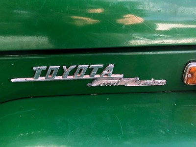 Lot 54 - 1972 Toyota Land Cruiser FJ43