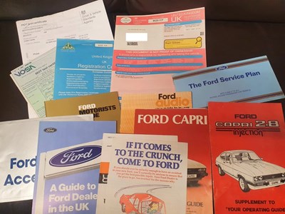 Lot 60 - 1985 Ford Capri 2.8i