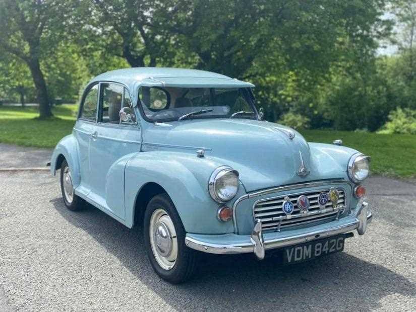 Lot 3 - 1969 Morris Minor 1000