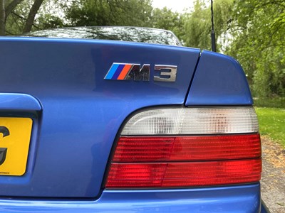 Lot 23 - 1998 BMW M3 Evolution Convertible