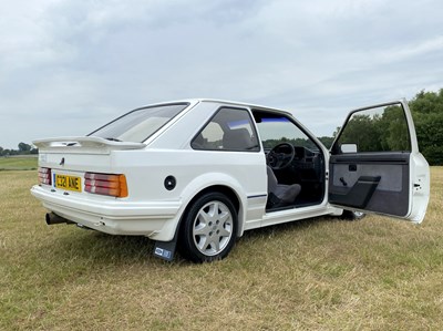 Lot 81 - 1985 Ford Escort RS Turbo