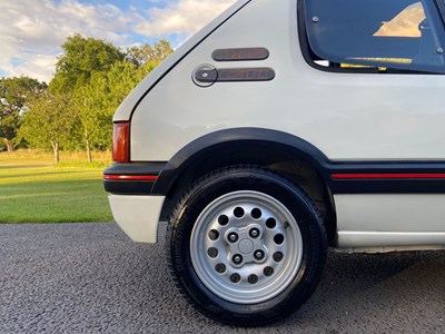 Lot 88 - 1987 Peugeot 205 GTi 1600