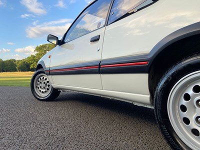 Lot 88 - 1987 Peugeot 205 GTi 1600