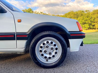 Lot 88 - 1987 Peugeot 205 GTi 1600