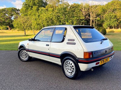 Lot 88 - 1987 Peugeot 205 GTi 1600