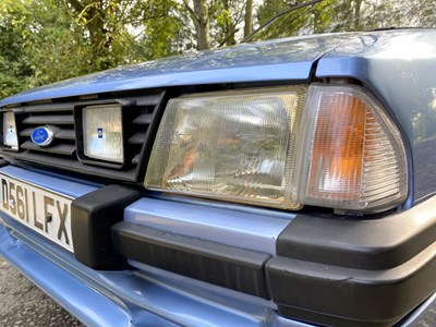 Lot 54 - 1986 Ford MK3 1.6i Cabriolet