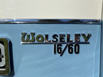 Lot 15 - 1966 Wolsely 16/60