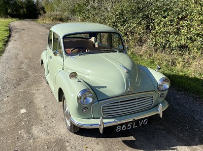 Lot 62 - 1961 Morris Minor 1000