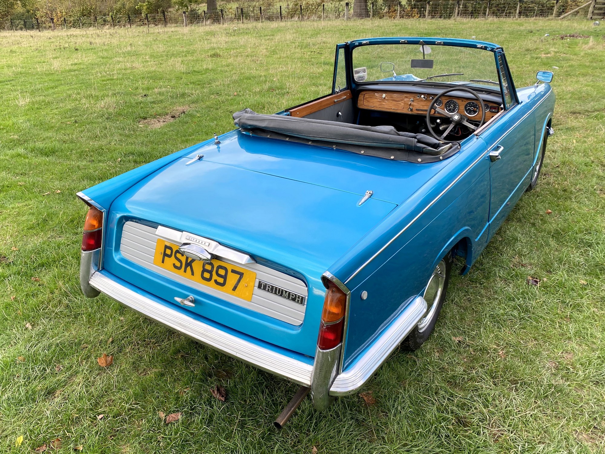 Triumph Herald Rear Lot 39 - 1962 Triumph Herald 1200 Convertible