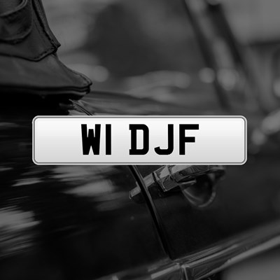 Lot 21 - Registration - W1 DJF