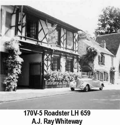 Lot 37 - 1936 Mercedes-Benz 170V Roadster