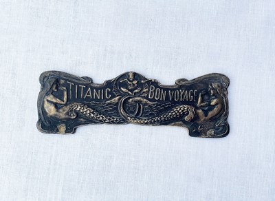 Lot 7 - 1912 Titanic Plaque
