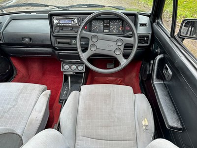 Lot 27 - 1982 Volkswagen Golf Cabriolet GL