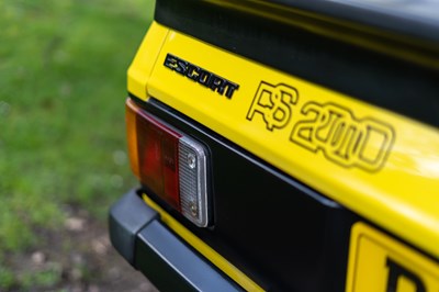 Lot 98 - 1980 Ford Escort RS2000 Custom